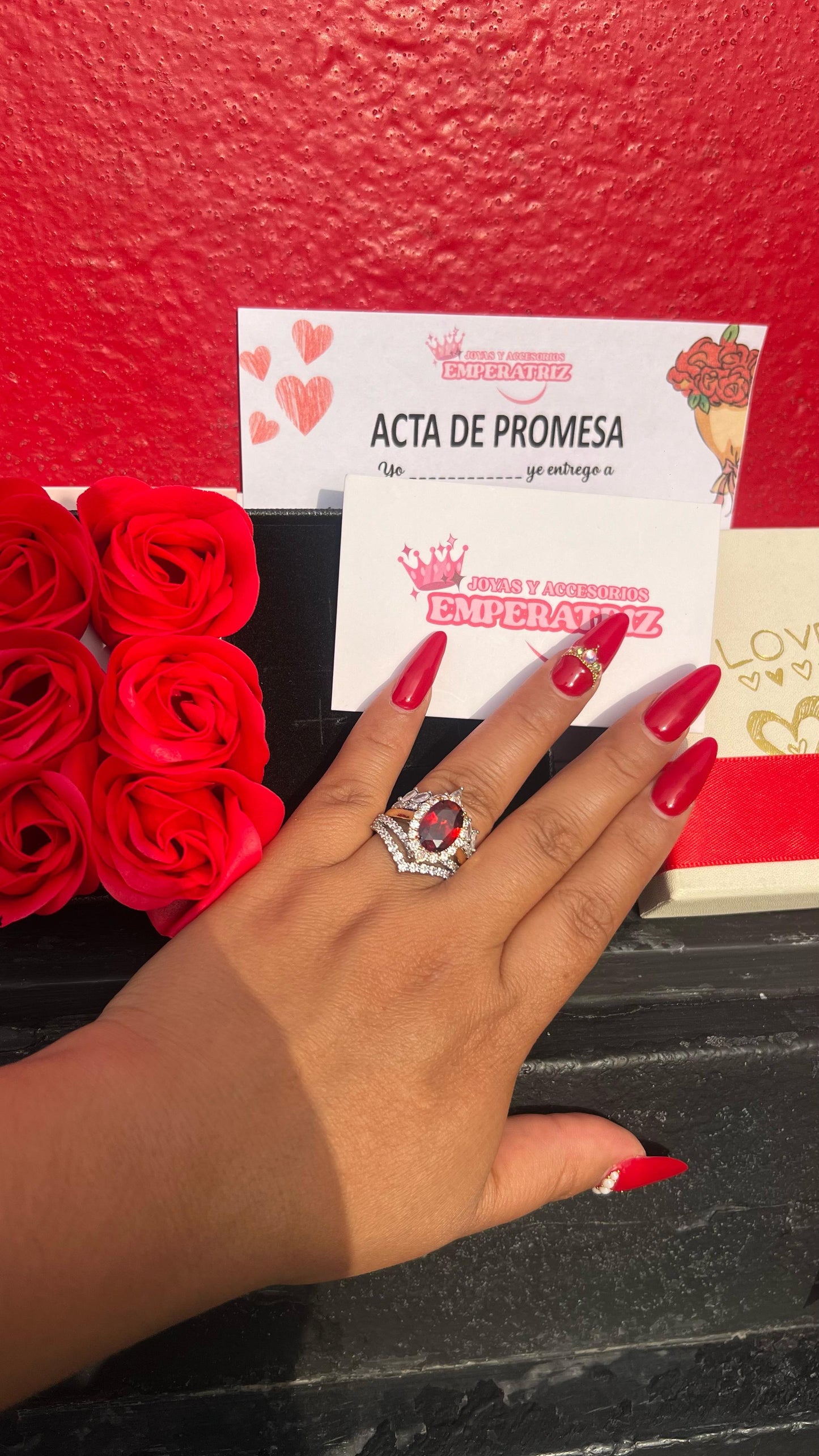 Anillo Triple "Eterno Amor"