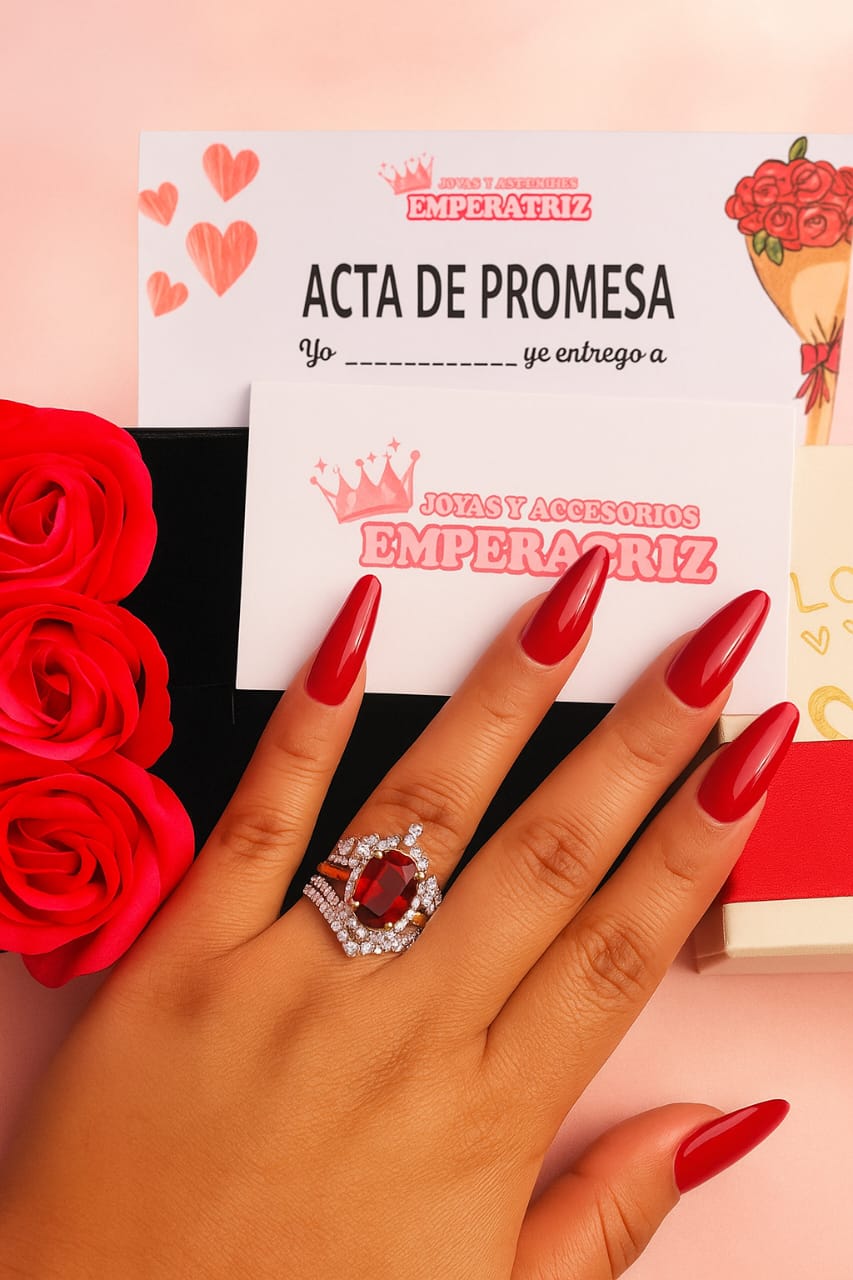 Anillo Triple "Eterno Amor"